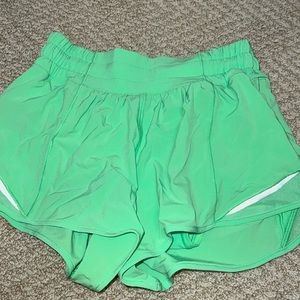 Rare green size 2 lulu shorts